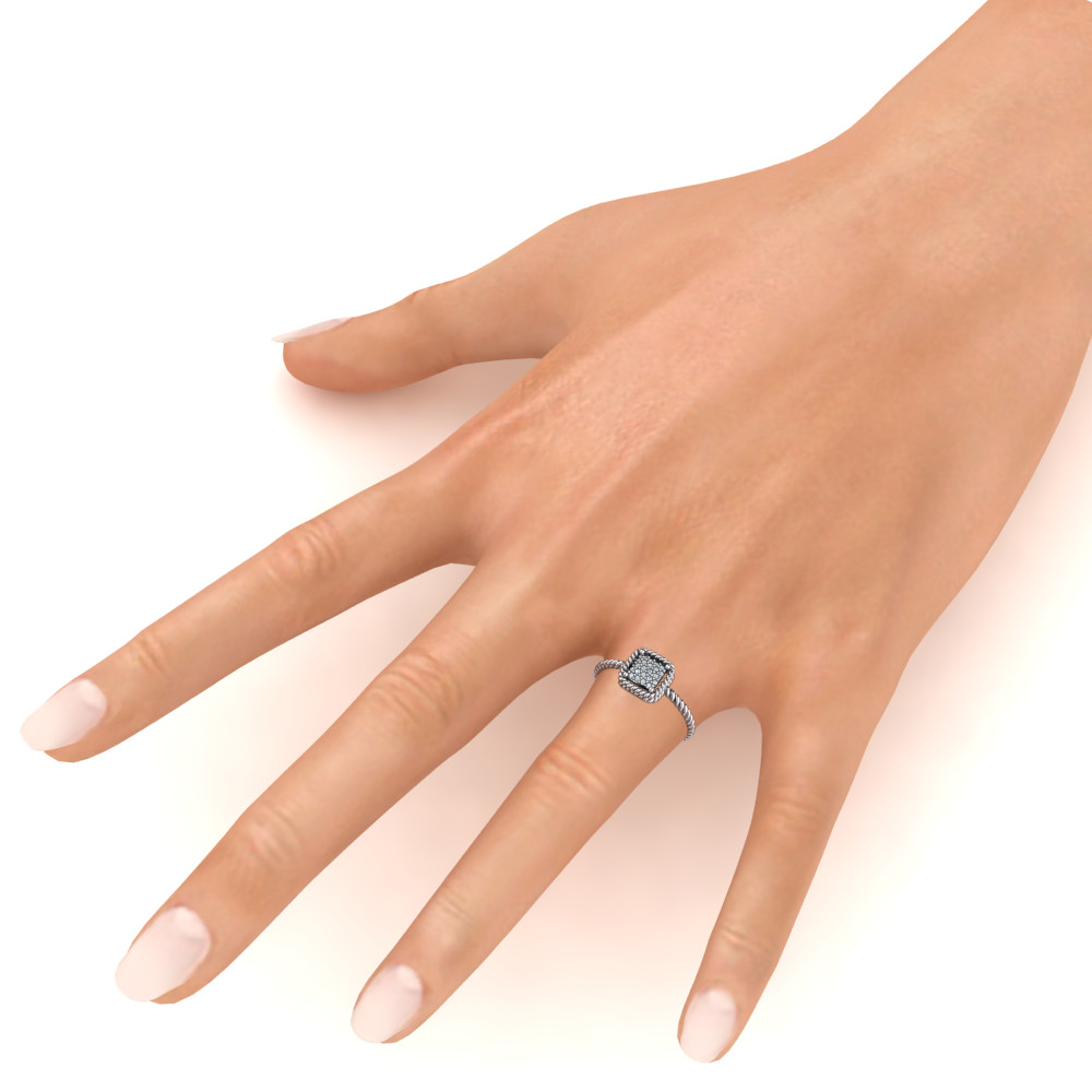 6. Bild von Forenzi Luxus Quadrant Ring