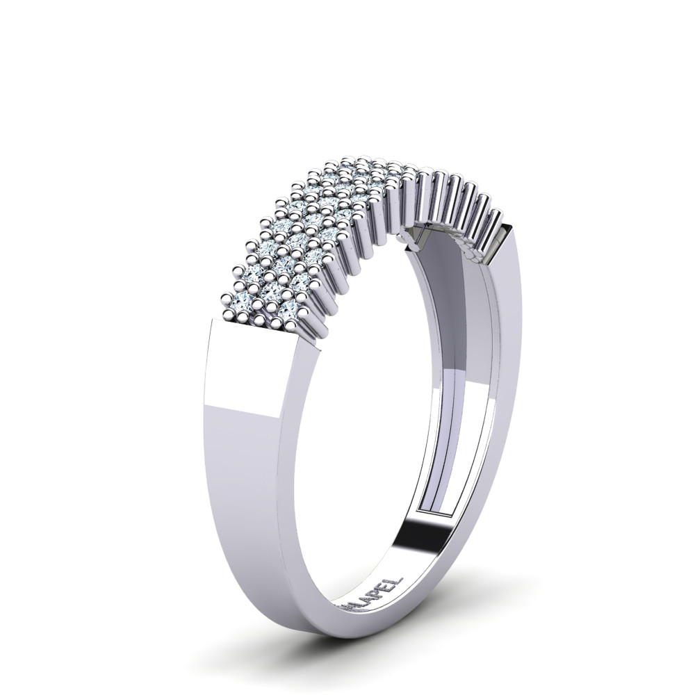 4. Bild von Pappiti Signature Pavé Eleganz Ring