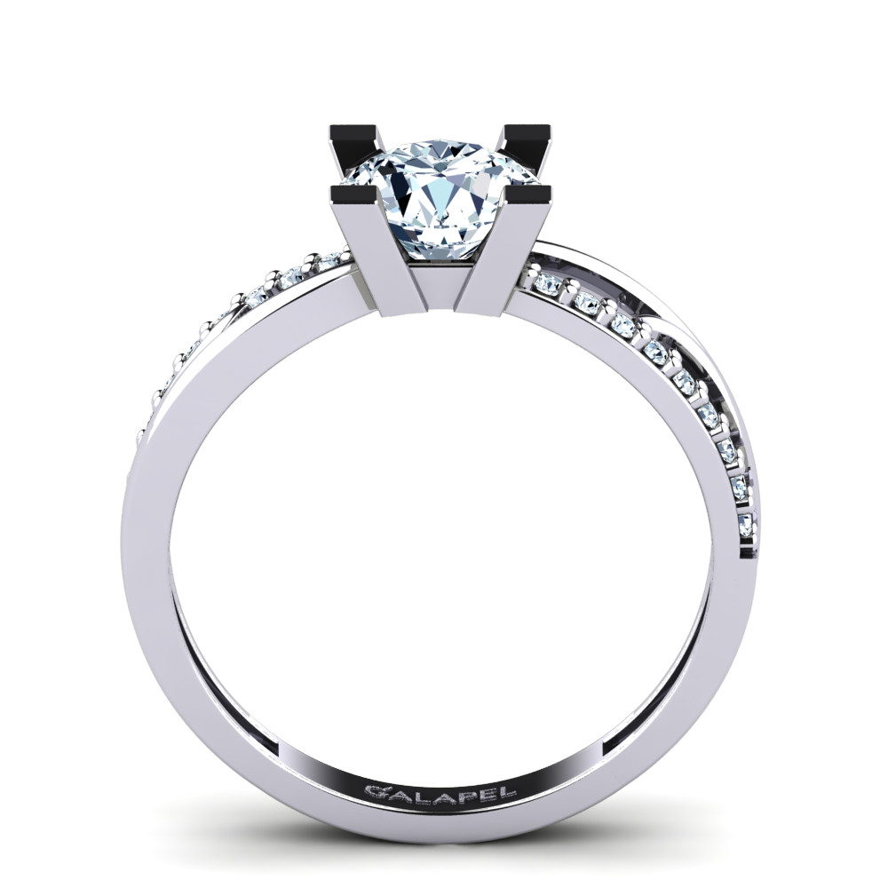 2. Bild von Quentori 1.43 Ct Round Solitaire Ring