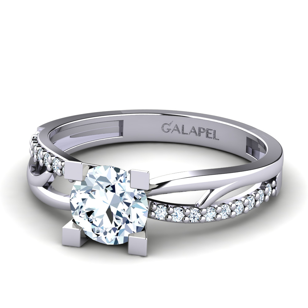 3. Bild von Quentori 1.43 Ct Round Solitaire Ring